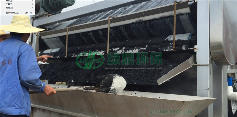 帶式壓濾機(jī)河道清淤工程（廣東汕頭）